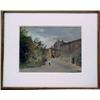 Image 2 : Seymour Remenick, oil on paper "Street Scene",