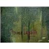 Image 3 : Maurice LeMaitre, oil on canvas, lake with forest