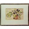 Image 2 : Hobson Pittman "African Violet", watercolor,