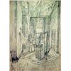 Image 2 : Hobson Pittman, sketch for interior, framed,