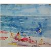 Image 1 : Hobson Pittman, watercolor, "Avalon", titled and