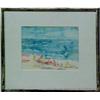 Image 2 : Hobson Pittman, watercolor, "Avalon", titled and