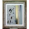Image 1 : John Hanlen, "Gold Stripe", acrylic on masonite,