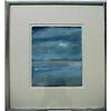 Image 1 : Bruce Samuelson, watercolor, "Landscape (Blue)",