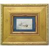 Image 1 : J. G. Tyler, whaling ship, watercolor, signed