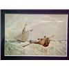Image 2 : J. G. Tyler, whaling ship, watercolor, signed
