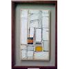 Image 1 : John Halen, "Abstract", oil on canvas, unsigned,