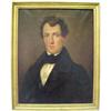 Image 1 : Unsigned oil on canvas, portrait of a gentleman,