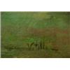 Image 3 : Vitallo, sheep by barn, oil on canvas, signed