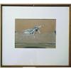 Image 1 : Bruce Samuelson, " Bird in Landscape", pastel on