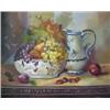 Image 2 : Alvarez, still life with fruit, oil on canvas,