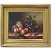 Image 1 : Still-life with fruit, oil on canvas, unsigned,