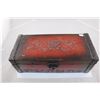 Image 2 : LARGE WOODEN JEWELLERY BOX FILLED WITH ESTATE JEWELLERY