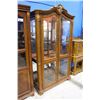 Image 2 : LARGE BEVELLED GLASS CHINA CABINET