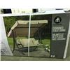 Image 1 : HOME TRENDS CUSHIONED 3 SEAT OUTDOOR SWING