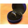 Image 2 : 10K GOLD BLUE SAPPHIRE & DIAMOND LADIES RING