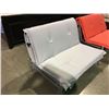 Image 2 : CONTEMPORARY MODERN LIVING ROOM CONVERTABLE SLEEPER CHAIR - GREY