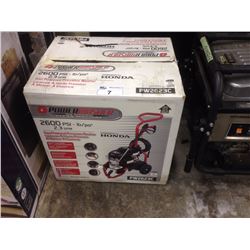 HONDA GAS POWERED PRESSURE  WASHER 2600PSI PW2623C