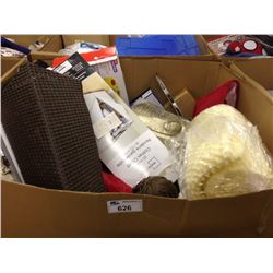 BIN OF ASSORTED STORE RETURN PRODUCT