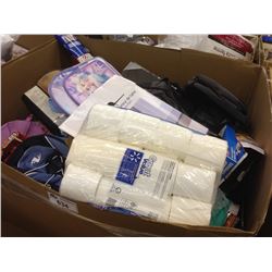 BIN OF ASSORTED STORE RETURN PRODUCT