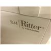 Image 2 : RITTER BY MIDMARK 204 ELECTRIC MEDICAL EXAMINATION BED, WITH MOBILE LEATHER STOOL AND SIDE TABLE