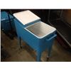 Image 2 : BLUE METAL RETRO STYLE COOLER