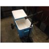 Image 2 : BLUE METAL RETRO STYLE COOLER