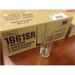 1 DOZEN LIBBEY BEVERAGE GLASSES