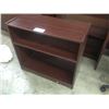 Image 2 : MAHOGANY 6' ADJUSTABLE SHELF BOOKCASE