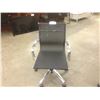 Image 2 : BLACK CHROME EURO STYLE MID BACK TILTER CHAIR