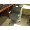 Image 2 : BLACK CHROME EURO STYLE MID BACK TILTER CHAIR