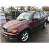 Image 1 : 2001 BMW X5, 4 DOOR SUV, RED, VIN # WBAFA53561LM73734