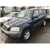 Image 1 : 1998 HONDA CR-V, 4 DOOR SUV, GREEN, VIN # JHLRD1855WC804399