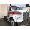 Image 2 : 1996 KENWORTH TRACTOR, SEMI, WHITE, VIN # 2XKDDE9X4TM941076
