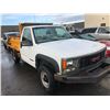 Image 2 : 1999 GMC 2500, 2 DOOR DUMP BOX, WHITE, VIN # 1GTGK24R6XF053967