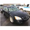 Image 2 : 2002 NISSAN ALTIMA 2.5S, 4 DOOR SEDAN, BLACK, VIN # 1N4AL11D32C226656