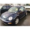 Image 1 : 2000 VOLKSWAGEN BEETLE, 2 DOOR, BLUE, VIN # 3VWDD21C3YM412607