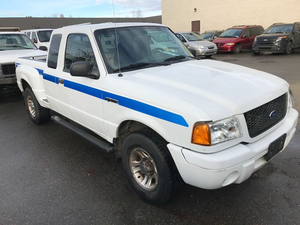 2003 FORD RANGER, 2 DOOR PU, WHITE, VIN 1FTYR44V23PB17631 2003 FORD RANGER, 2 DOOR PU, WHITE, VIN 1FTYR44V23PB17631
