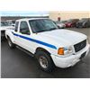 Image 2 : 2003 FORD RANGER, 2 DOOR PU, WHITE, VIN # 1FTYR44V23PB17631