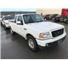 Image 2 : 2008 FORD RANGER SPORT, PU, WHITE, VIN # 1FTZR45E48PA47270