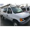 Image 2 : 2007 FORD E-350 SUPER DUTY, 3 DOOR VAN, WHITE, VIN # 1FTSE34L77DA08003