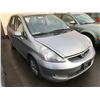 Image 2 : 2007 HONDA FIT,4 DOOR SEDAN, GREY, VIN # JHMGD37417S812837