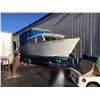 Image 1 : 1963 CHRISCRAFT BOAT WITH 1997 UBUILT TRAILER, BLUE, VIN # NIL