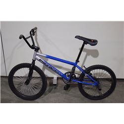 BLUE FREE AGENT SINGLE SPEED BMX BIKE