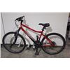 Image 2 : 2 BIKES: ORANGE MERCURY BANANA BIKE & RED GIANT FRONT SUSPENSION MOUNTAIN BIKE