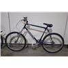 Image 2 : 2 BIKES: GREY CARRERA FRONT SUSPENSION MOUNTAIN BIKE & BLUE ROCKY MOUNTAIN FRONT SUSPENSION