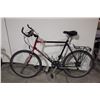 Image 2 : 2 BIKES: GREY INFINITY FRONT SUSPENSION MOUNTAIN BIKE & RED NORCO HYBRID BIKE