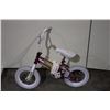 Image 2 : 2 BIKES: BLUE STAR WARS BMX & PINK SHIFTING GEARS KIDS BIKE