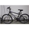 Image 2 : 2 BIKES: BLACK RALEIGH HYBRID & GREY NAKAMURA FRONT SUSPENSION MOUNTAIN BIKE