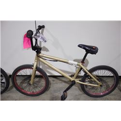 2 BIKES: GOLD HARO STUNT BIKE & PINK SUPERCYCLE KIDS BIKE